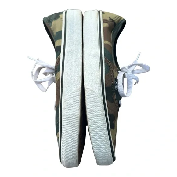 Vans‎ Authentic Camo Sneakers - Green and Brown Woman’s 7.5/Mens 6 - Picture 7 of 9
